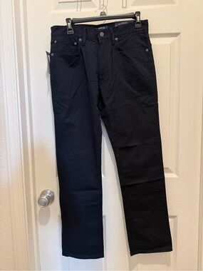 NWT Polo Ralph Lauren Navy Straight Fit Pants 30x30